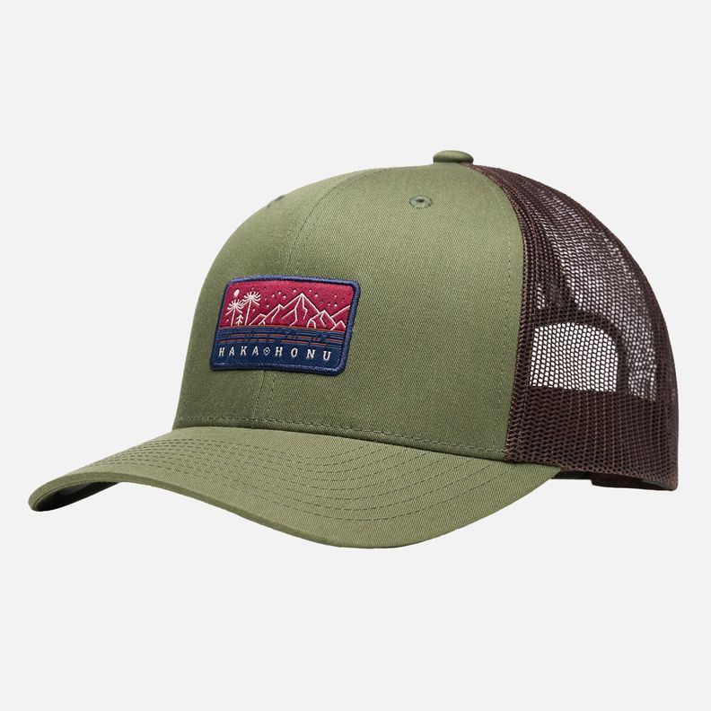 Jockey Unisex Alma Verde Militar / Cafe Haka Honu V26