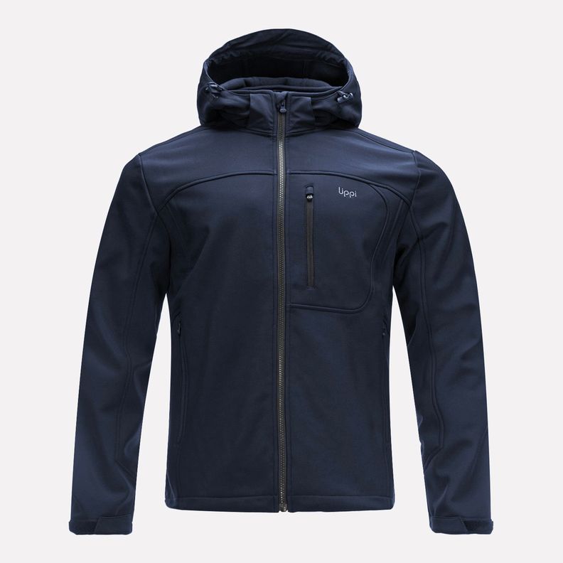 Chaqueta Hombre Macaya Softshell Hoody Jacket Azul Marino Lippi 23-0