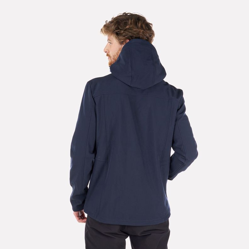 Chaqueta Hombre Macaya Softshell Hoody Jacket Azul Marino Lippi 23-2