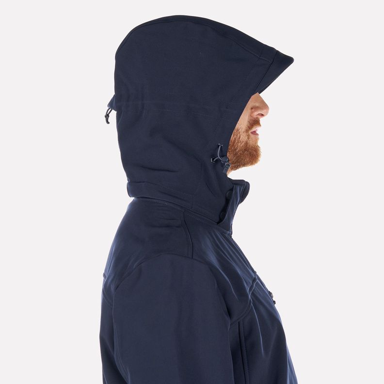Chaqueta Hombre Macaya Softshell Hoody Jacket Azul Marino Lippi 23-4