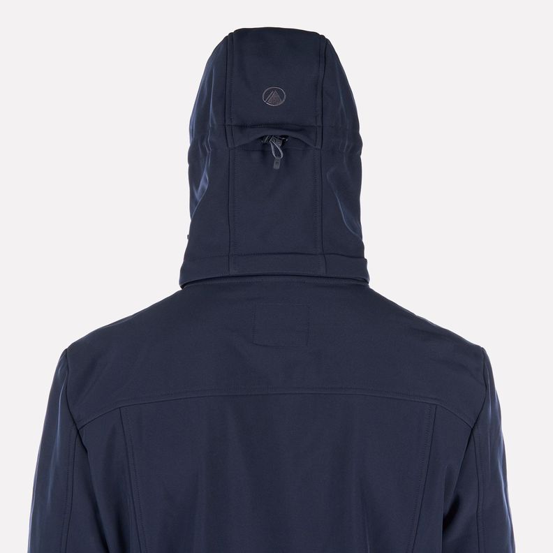 Chaqueta Hombre Macaya Softshell Hoody Jacket Azul Marino Lippi 23-5
