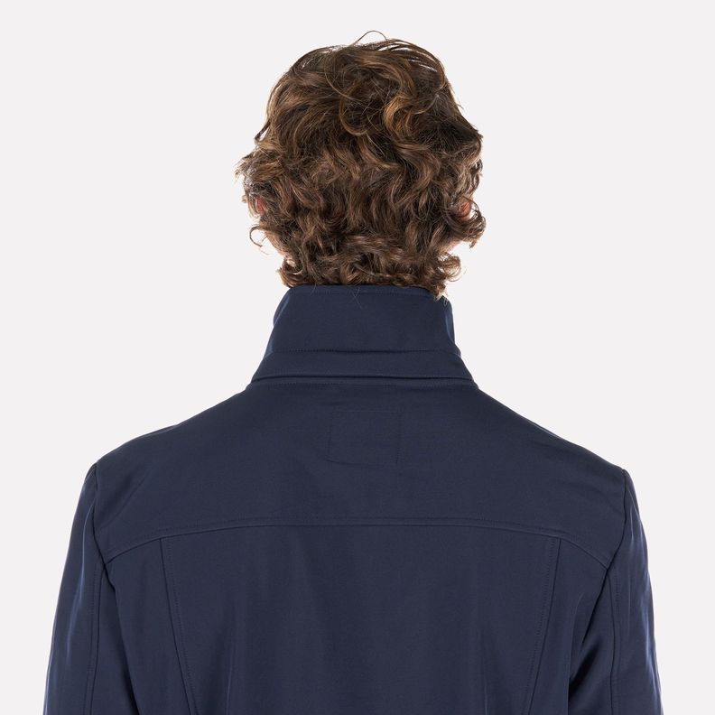 Chaqueta Hombre Macaya Softshell Hoody Jacket Azul Marino Lippi 23-6