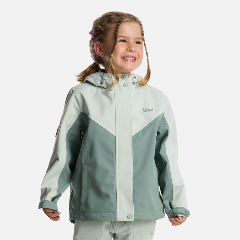 Chaqueta Niña Massif B-Dry Hoody Jacket Jade Lippi-1