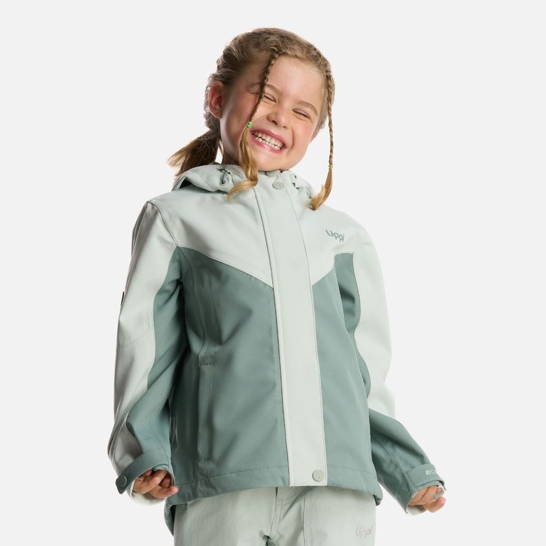 Chaqueta Niña Massif B-Dry Hoody Jacket Jade Lippi-2