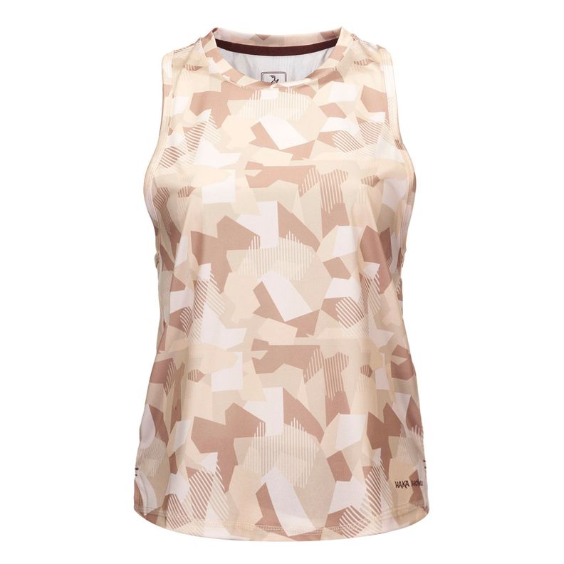 Polera Mujer Sudala Beige print Haka Honu-0
