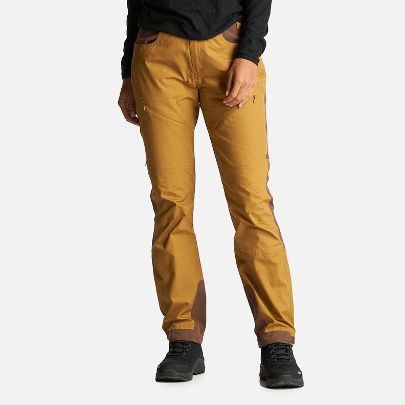 Pantalon Mujer Boina Negra Mostaza Oscuro Haka Honu-0