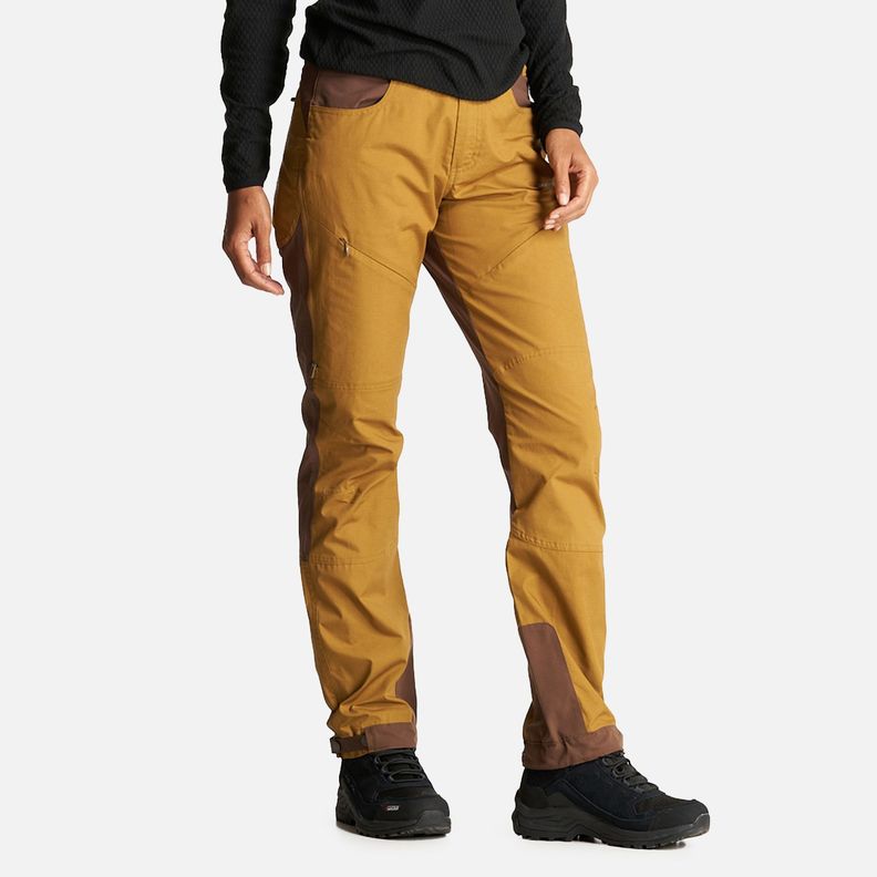 Pantalon Mujer Boina Negra Mostaza Oscuro Haka Honu-1