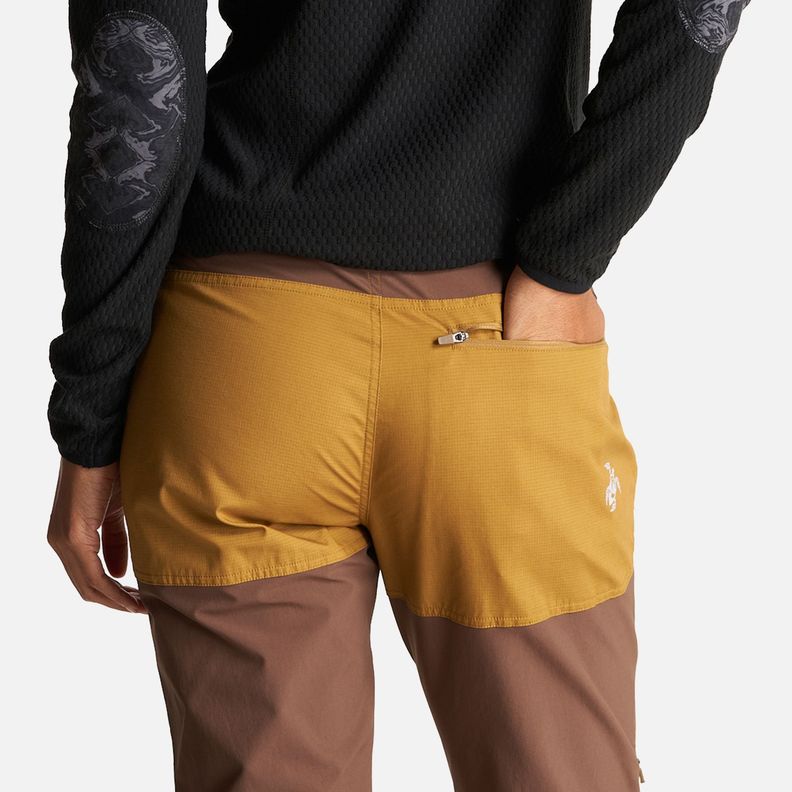 Pantalon Mujer Boina Negra Mostaza Oscuro Haka Honu-6