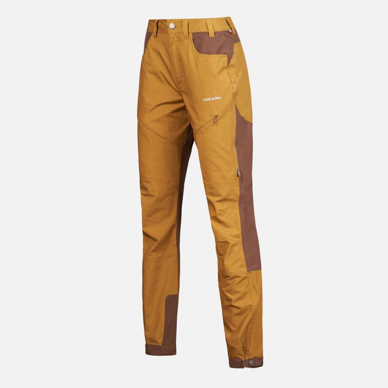 Pantalon Mujer Boina Negra Mostaza Oscuro Haka Honu-9