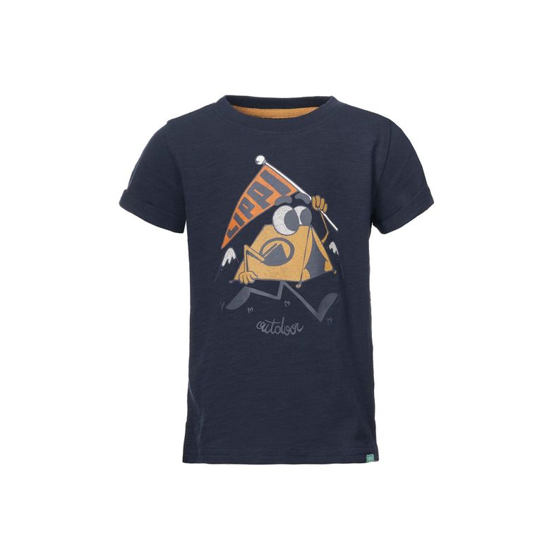 Polera Baby Boy Freedom UV-Stop T-Shirt Azul Noche Lippi-0