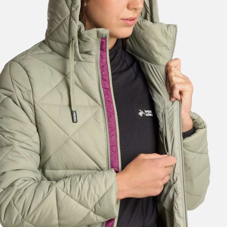 Chaqueta Mujer Pala Negra Laurel Haka Honu I25-6