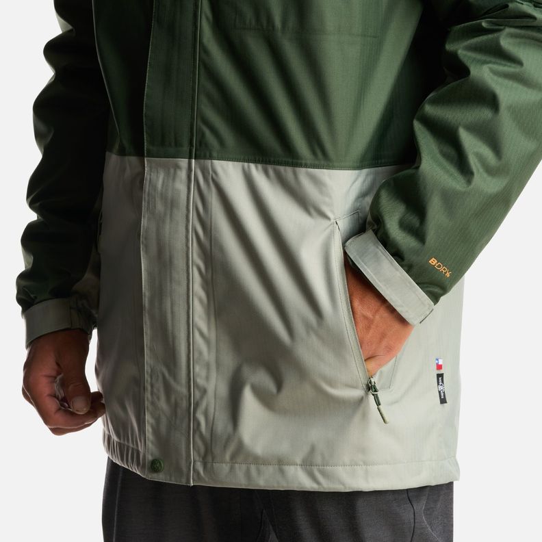 Chaqueta Hombre Perro Guapo Pro Verde Militar Haka Honu-7
