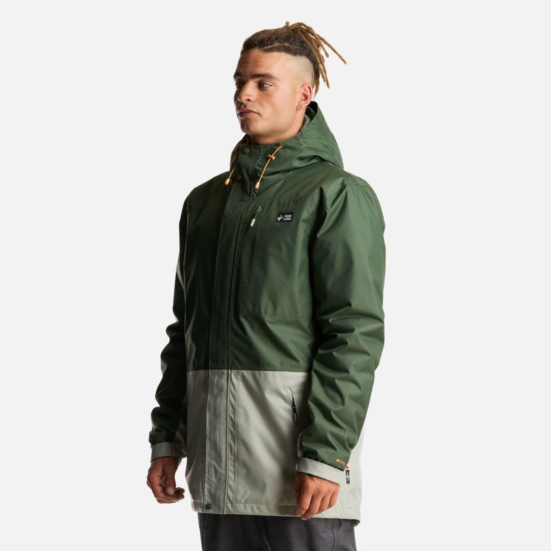 Chaqueta Hombre Perro Guapo Pro Verde Militar Haka Honu-2