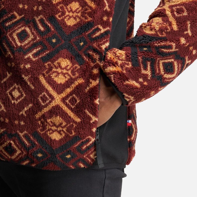 Chaqueta Hombre Calur-oso Full Print Camel Haka Honu-5