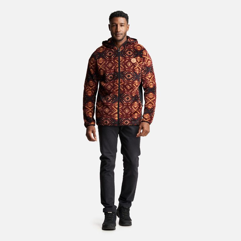 Chaqueta Hombre Calur-oso Full Print Camel Haka Honu-7