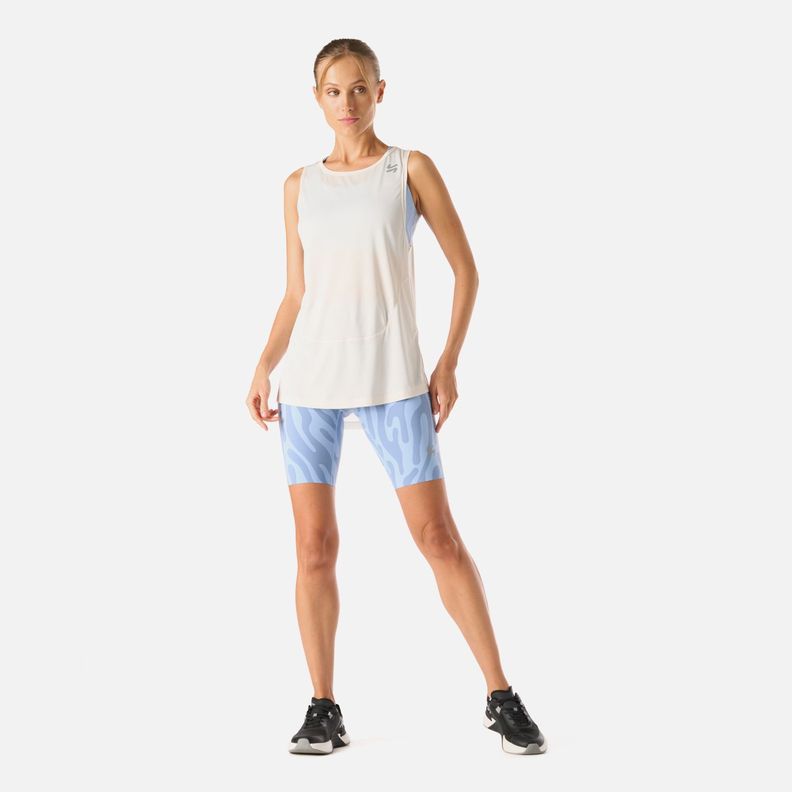 Polera deportiva sin mangas mujer Tempo-6