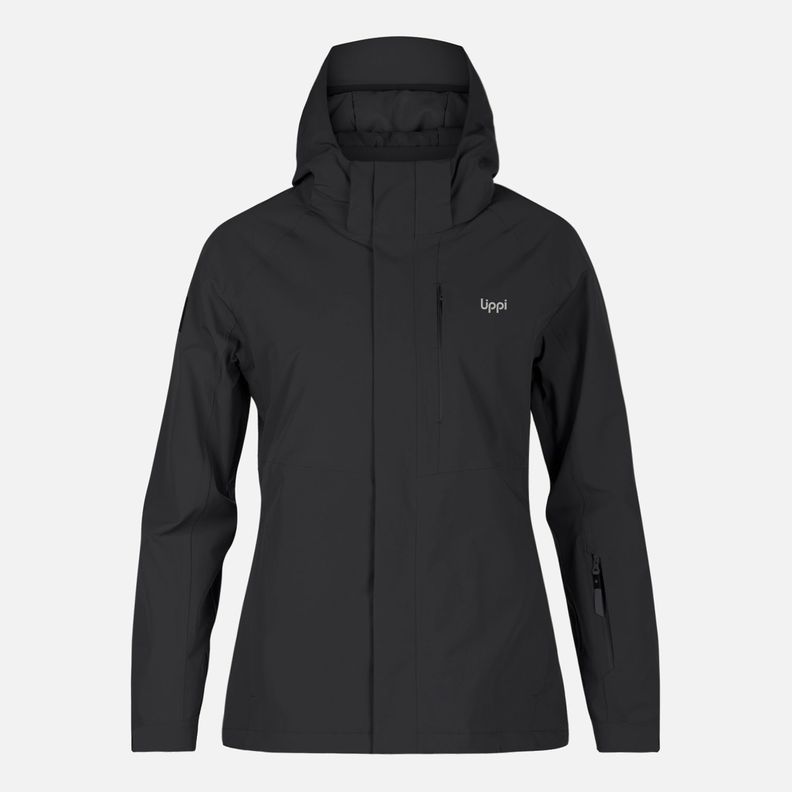 Chaqueta Mujer Andes B-Dry Hoody Jacket Negro Lippi I24-0
