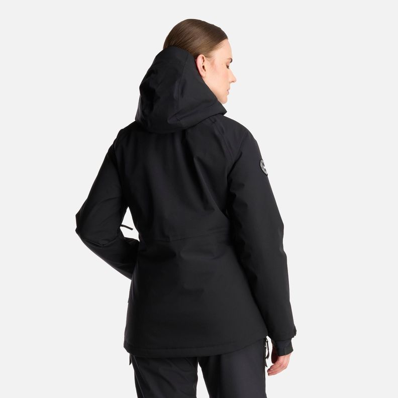 Chaqueta Mujer Andes B-Dry Hoody Jacket Negro Lippi I24-4