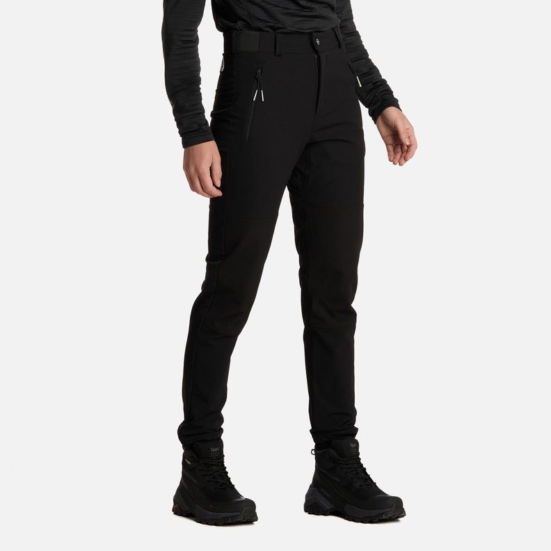 Pantalón Mujer Shelter Softshell Pants Negro Lippi I25-1