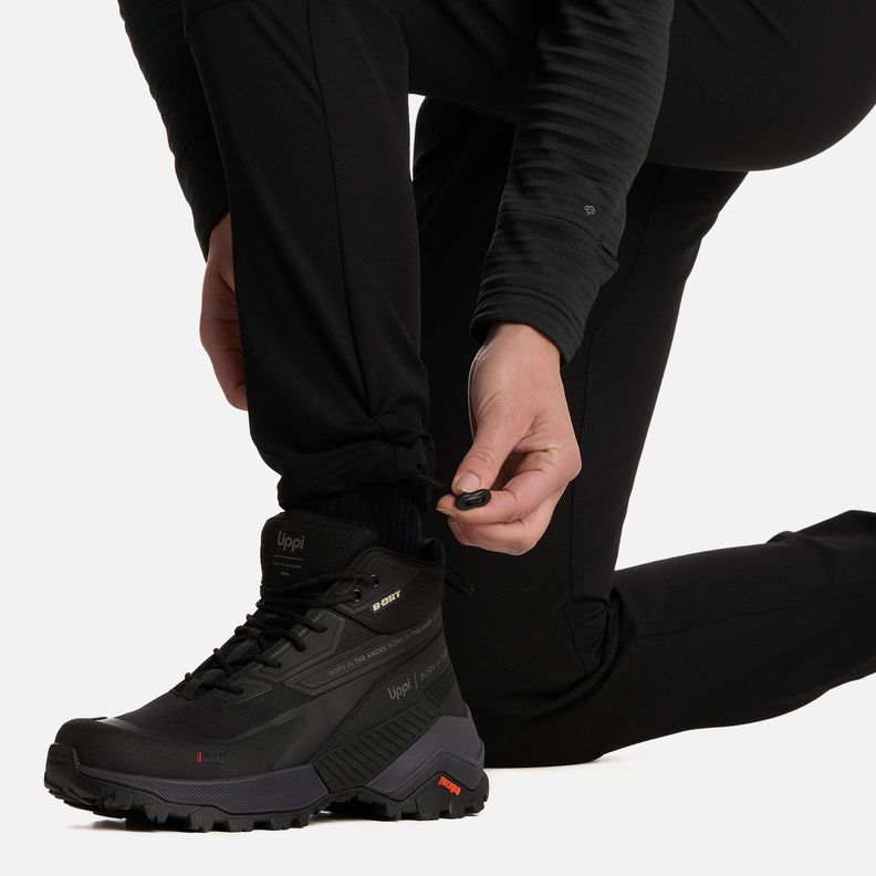 Pantalón Mujer Shelter Softshell Pants Negro Lippi I25-5