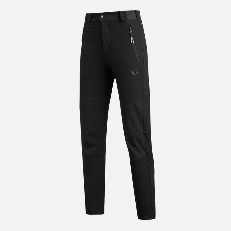 Pantalón Mujer Shelter Softshell Pants Negro Lippi I25-7
