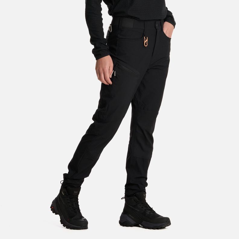Pantalón Mujer Lennox Q-Dry Slim Fit Pants Negro Lippi I25-1