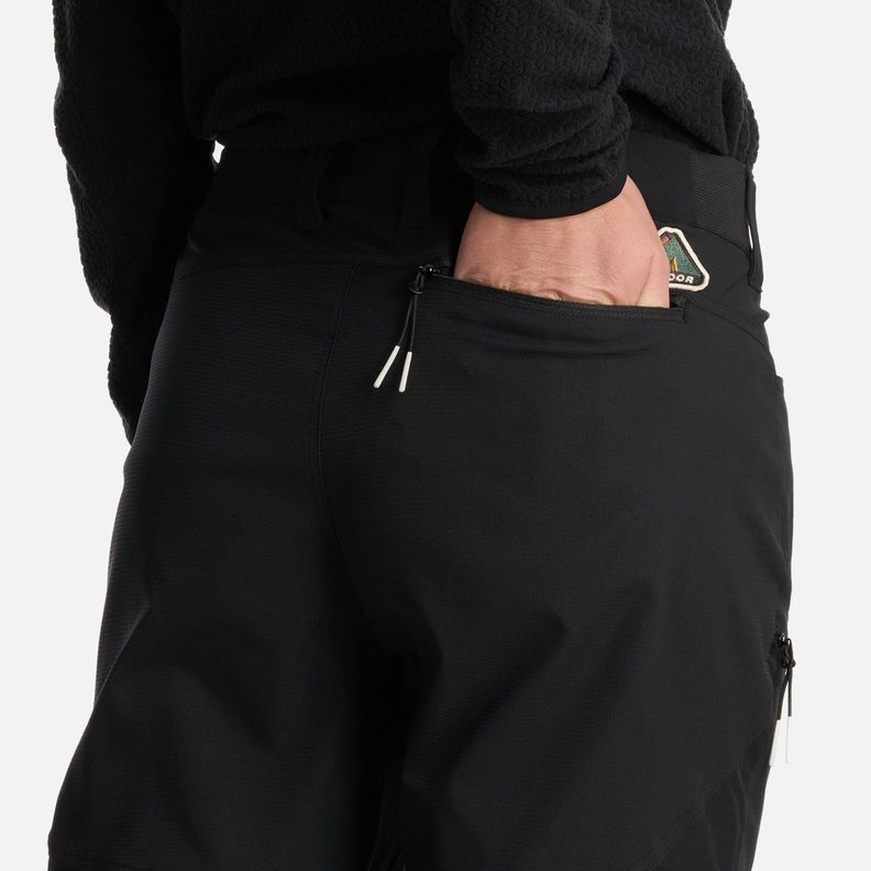Pantalón Mujer Lennox Q-Dry Slim Fit Pants Negro Lippi I25-5
