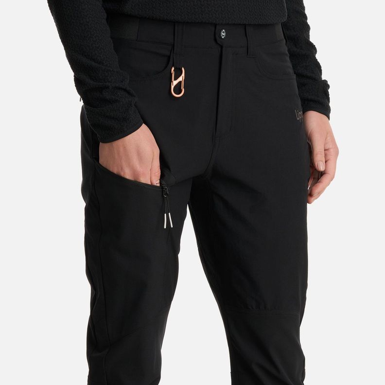 Pantalón Mujer Lennox Q-Dry Slim Fit Pants Negro Lippi I25-6