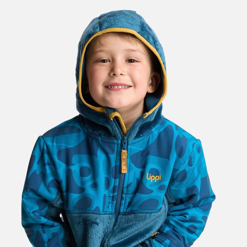 Chaqueta Niño Grillo Therm-Pro Hoody Jacket Petroleo Lippi-3