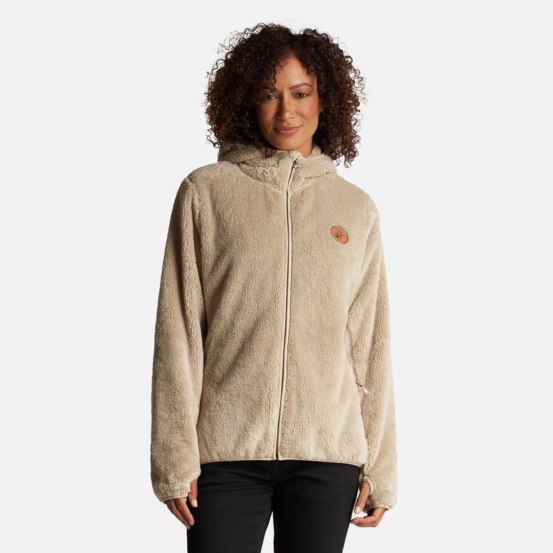 Chaqueta Mujer Calur-oso Beige Haka Honu I23-1