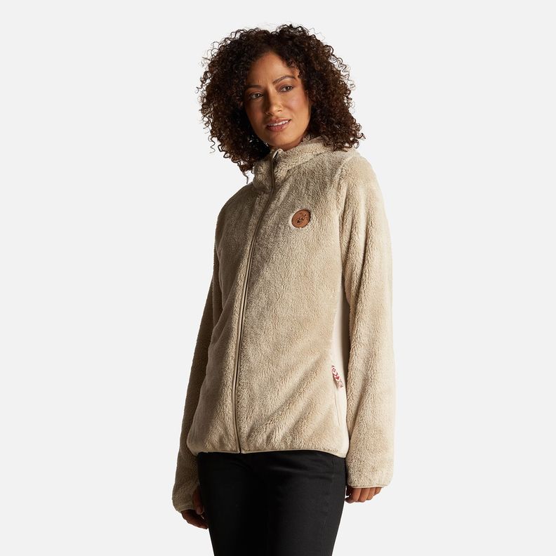 Chaqueta Mujer Calur-oso Beige Haka Honu I23-2
