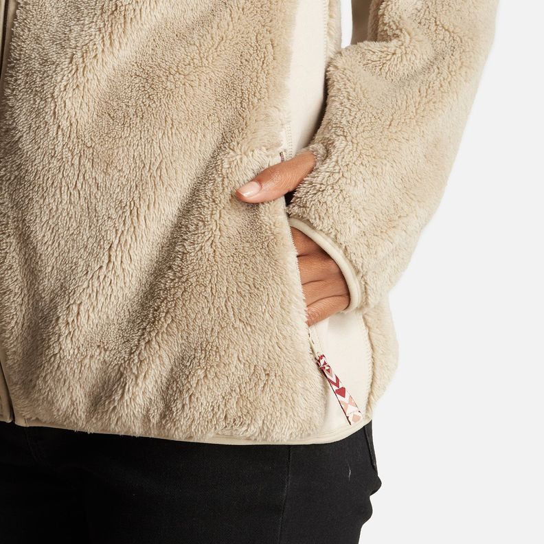 Chaqueta Mujer Calur-oso Beige Haka Honu I23-5