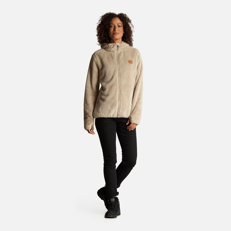 Chaqueta Mujer Calur-oso Beige Haka Honu I23-7