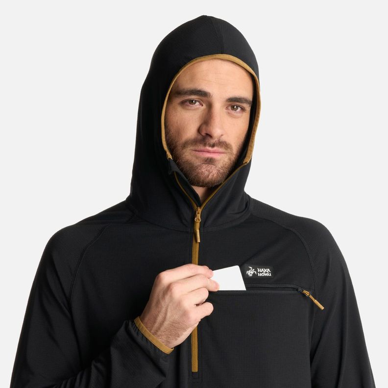 Polerón Hombre Taina Pro Negro Haka Honu-3