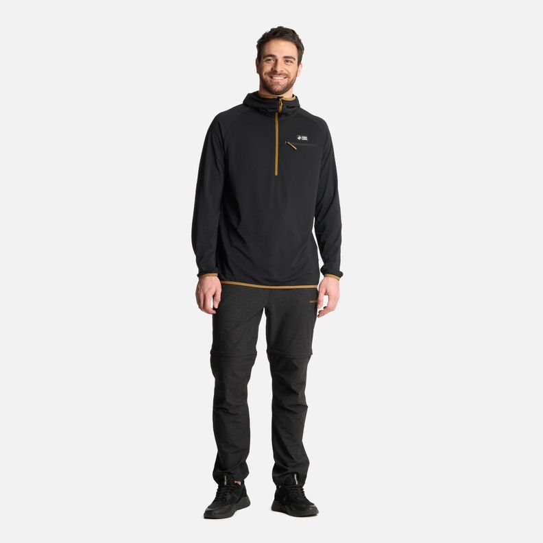 Polerón Hombre Taina Pro Negro Haka Honu-4