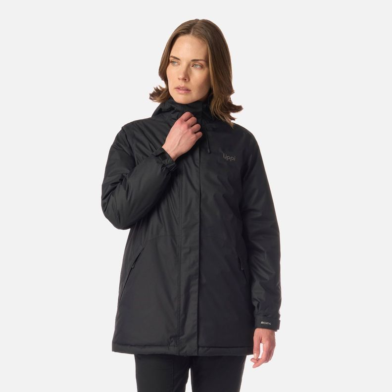 Chaqueta Mujer Gunther B-Dry Hoody Jacket Negro Lippi I26