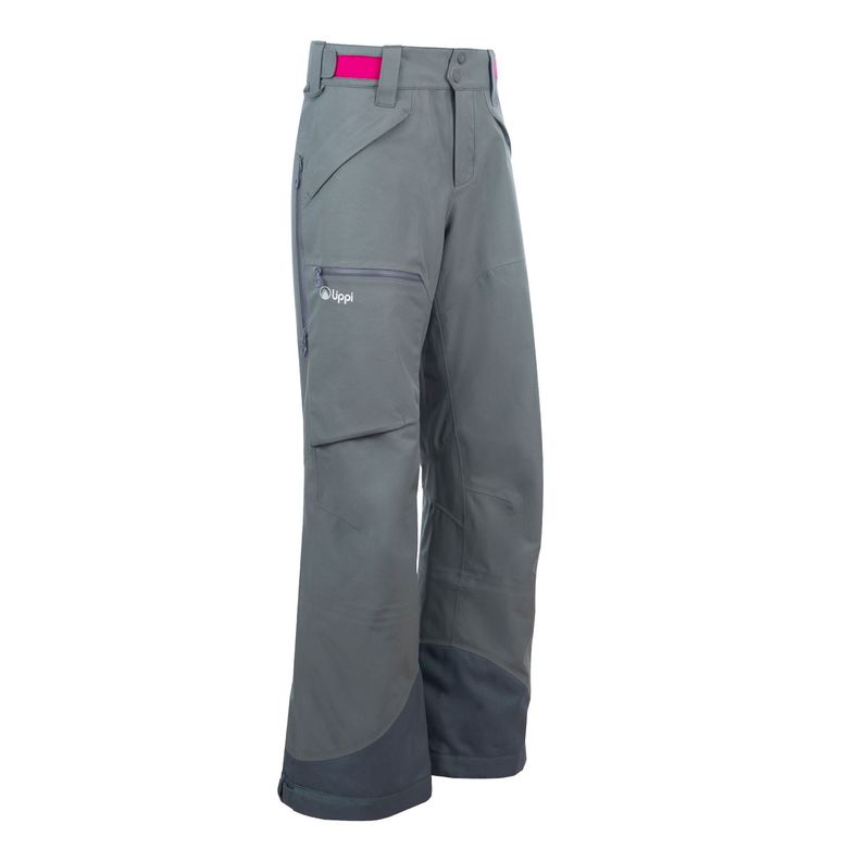 Pantalon Mujer Snow Raptor B-Dry Pants Verde Grisaceo Lippi-0