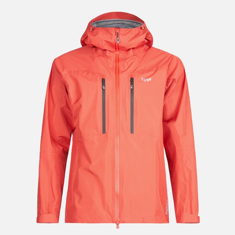 Chaqueta Mujer  Granite B-Dry Hoody Jacket Rojo Lippi-0