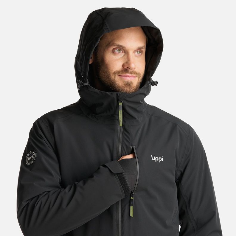 Chaqueta Hombre Snow Valley B-Dry Jacket Negro Lippi-5