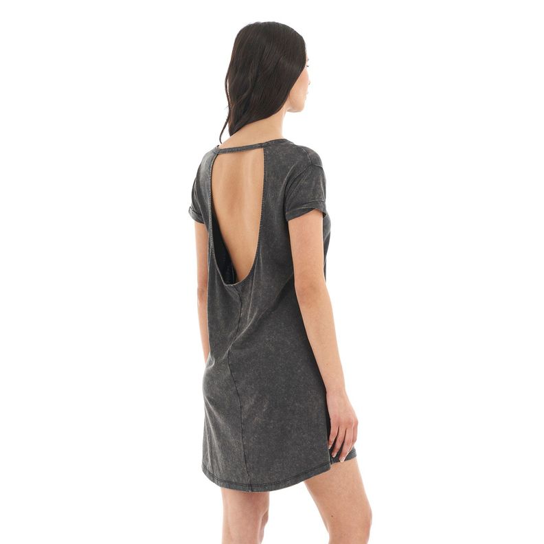 Vestido Mujer Palomita Grafito Haka Honu-4