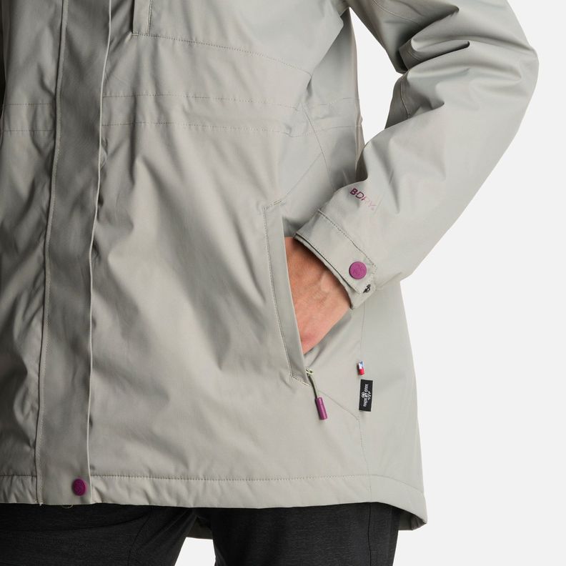 Chaqueta Mujer Terranova Verde Claro Haka Honu-5