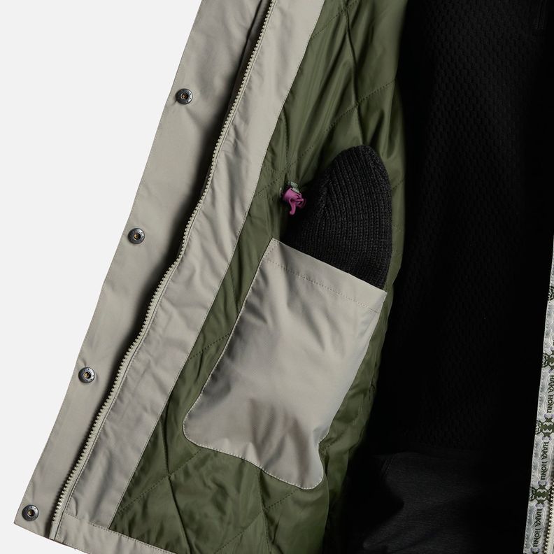 Chaqueta Mujer Terranova Verde Claro Haka Honu-7