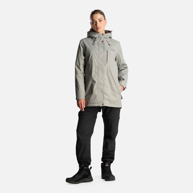 Chaqueta Mujer Terranova Verde Claro Haka Honu-8