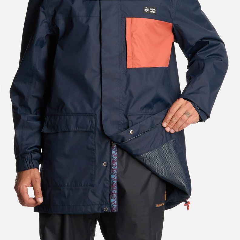 Chaqueta Hombre Kauai Azul Noche Haka Honu I25-7