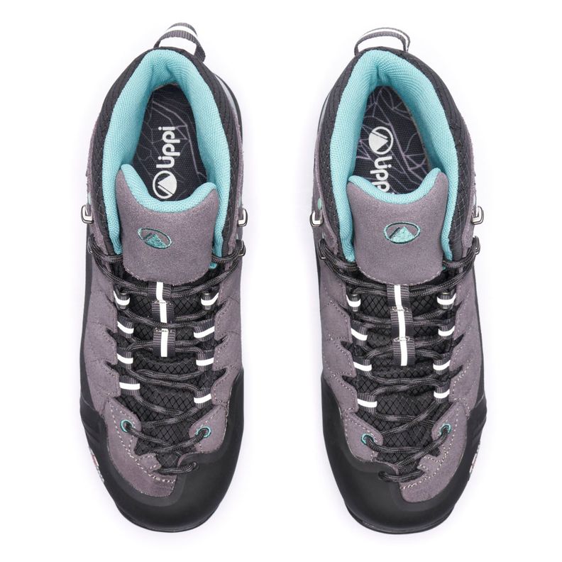 Botín Mujer Bravo Mid Gris Verde Agua Lippi-5