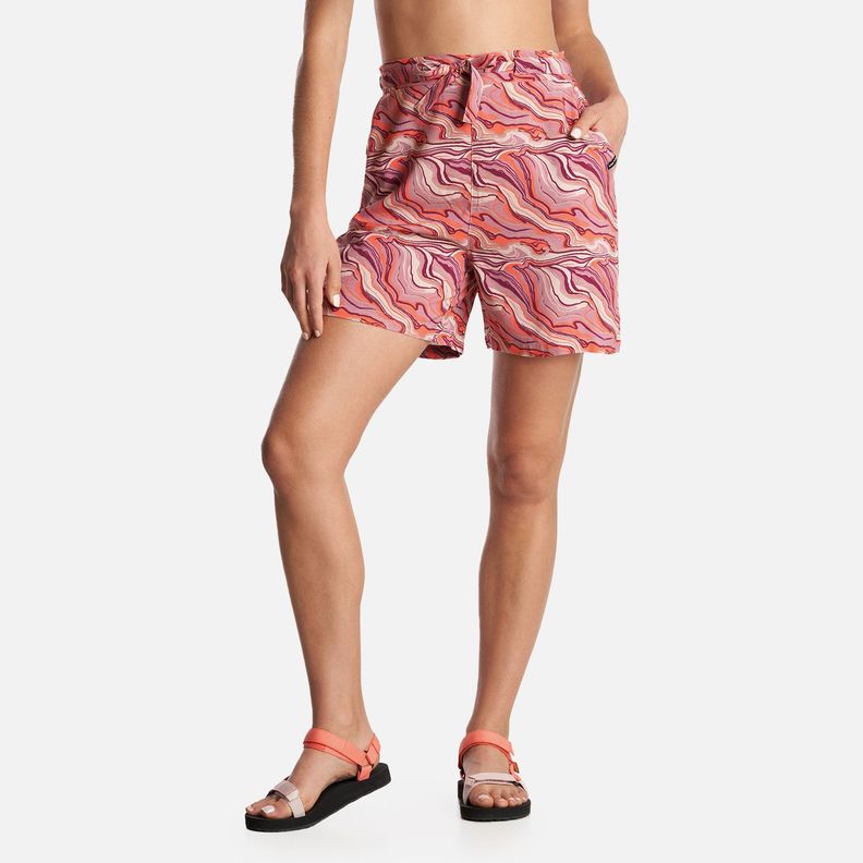 Short Mujer Jipoff Print Rosa Haka Honu-1