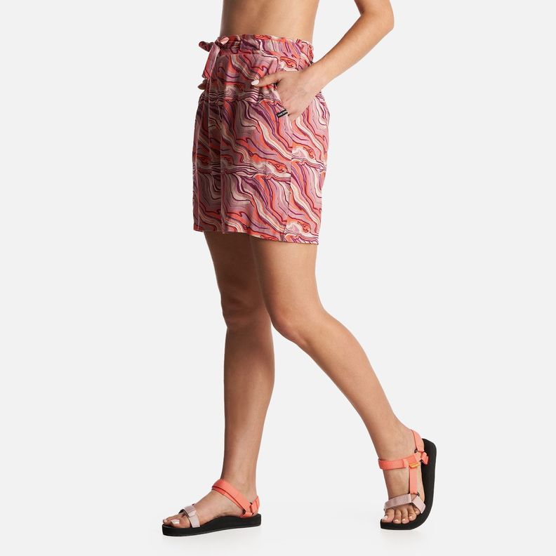 Short Mujer Jipoff Print Rosa Haka Honu-2
