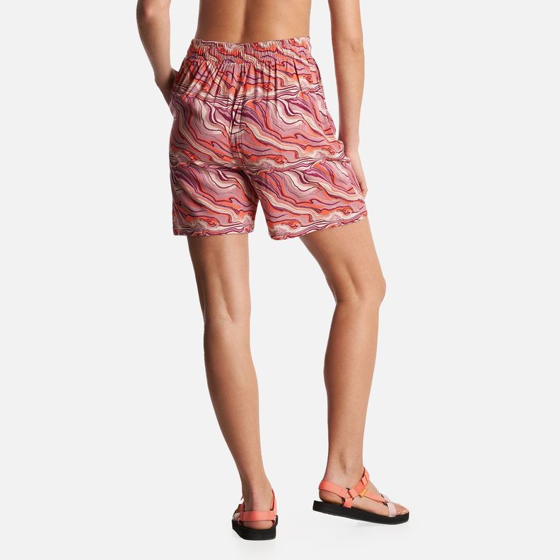 Short Mujer Jipoff Print Rosa Haka Honu-3