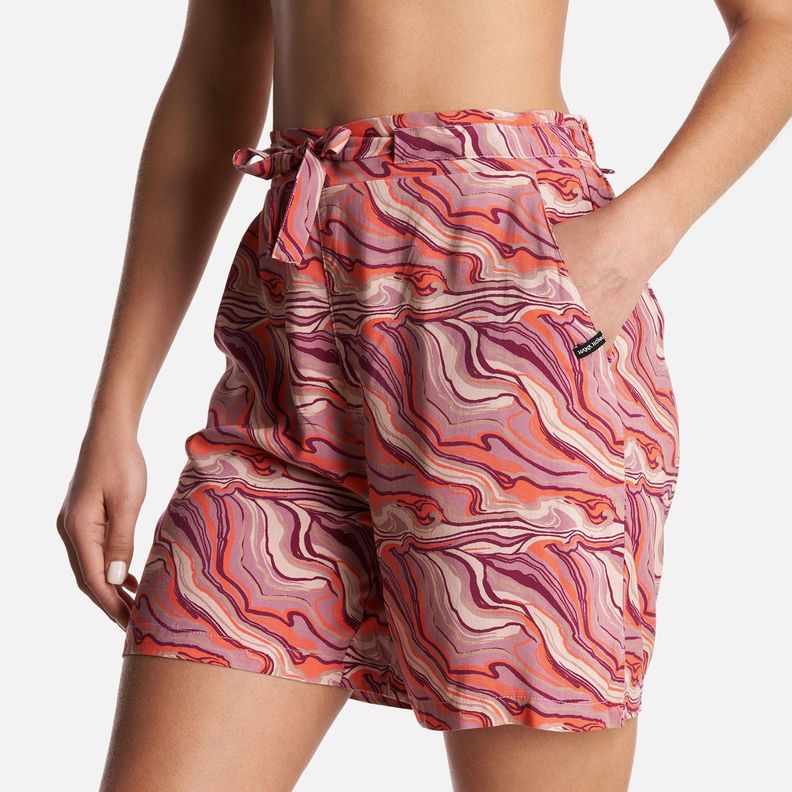 Short Mujer Jipoff Print Rosa Haka Honu-4
