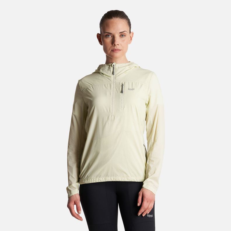 Chaqueta Mujer  Spry WindBreaker 14 Zip Hoody Jacket Menta Lippi-1